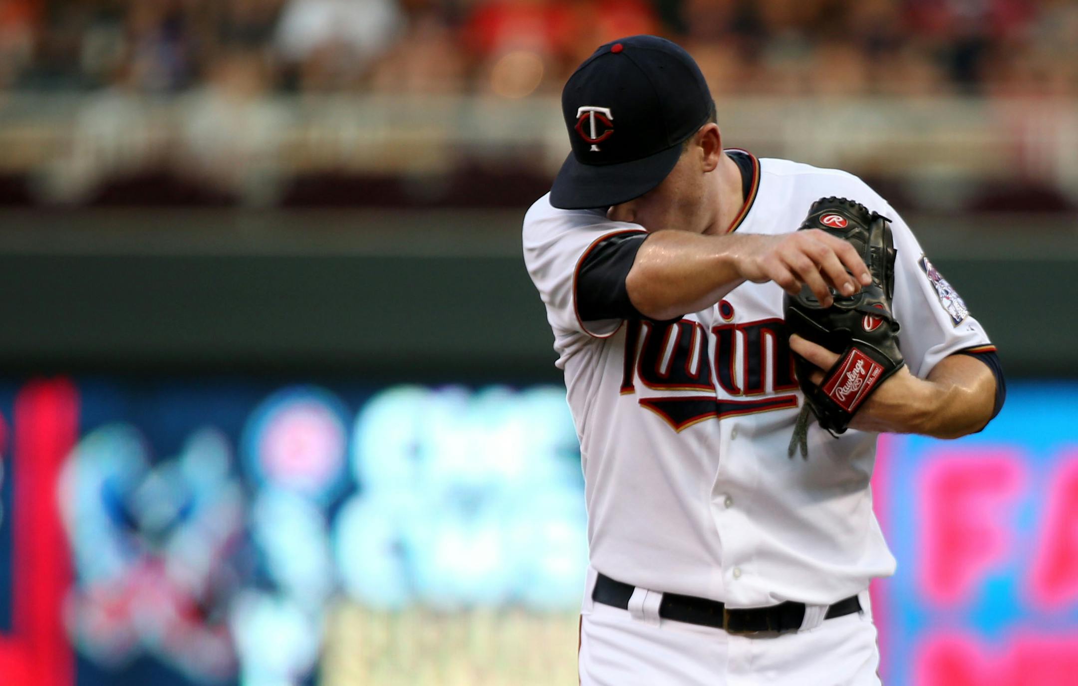 Twins reliever Trevor May