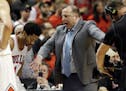 Chicago Bulls head coach Tom Thibodeau