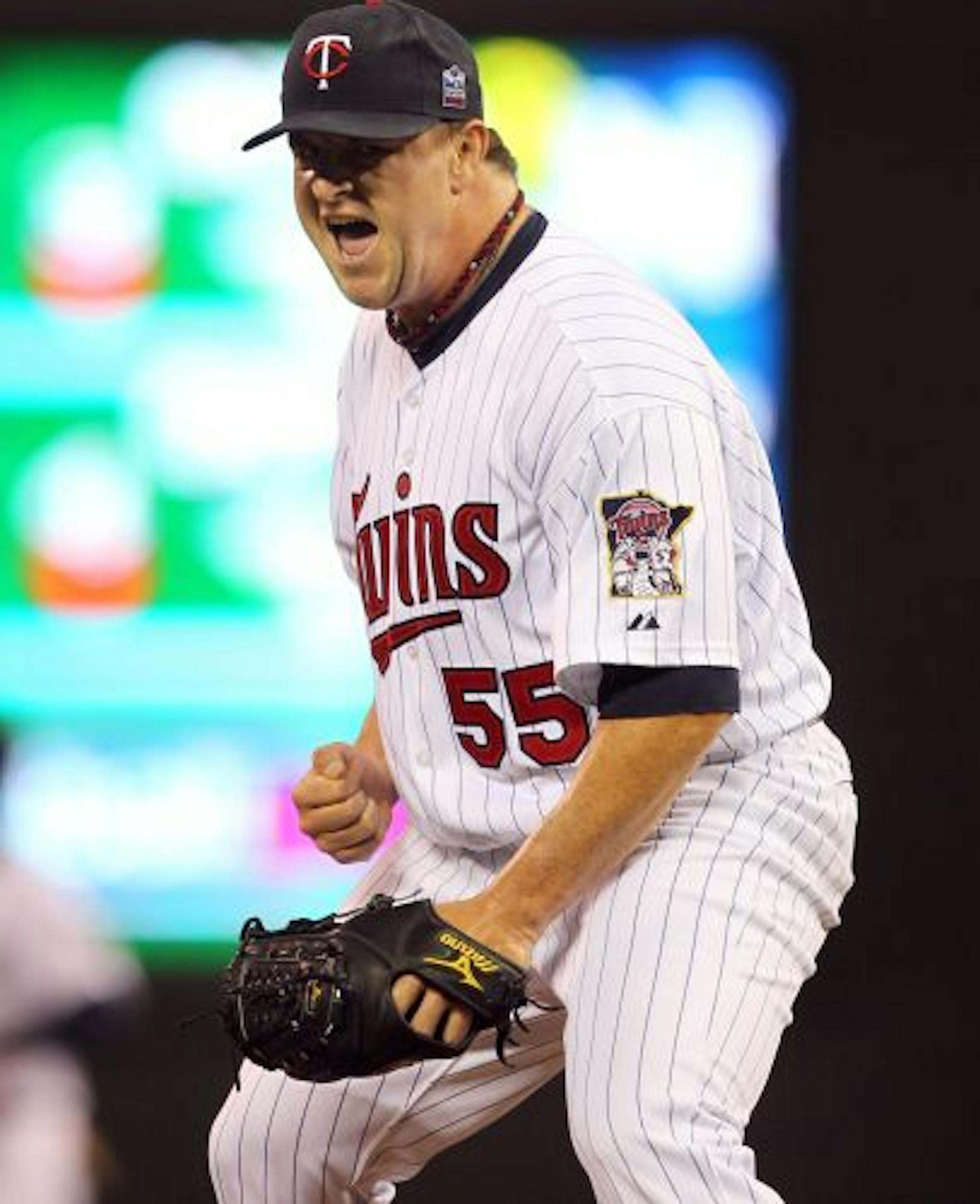 Twins closer Matt Capps, one of GM Bill Smith's recent acquisitions, struck out Detroit's Jhonny Peralta in the ninth inning.