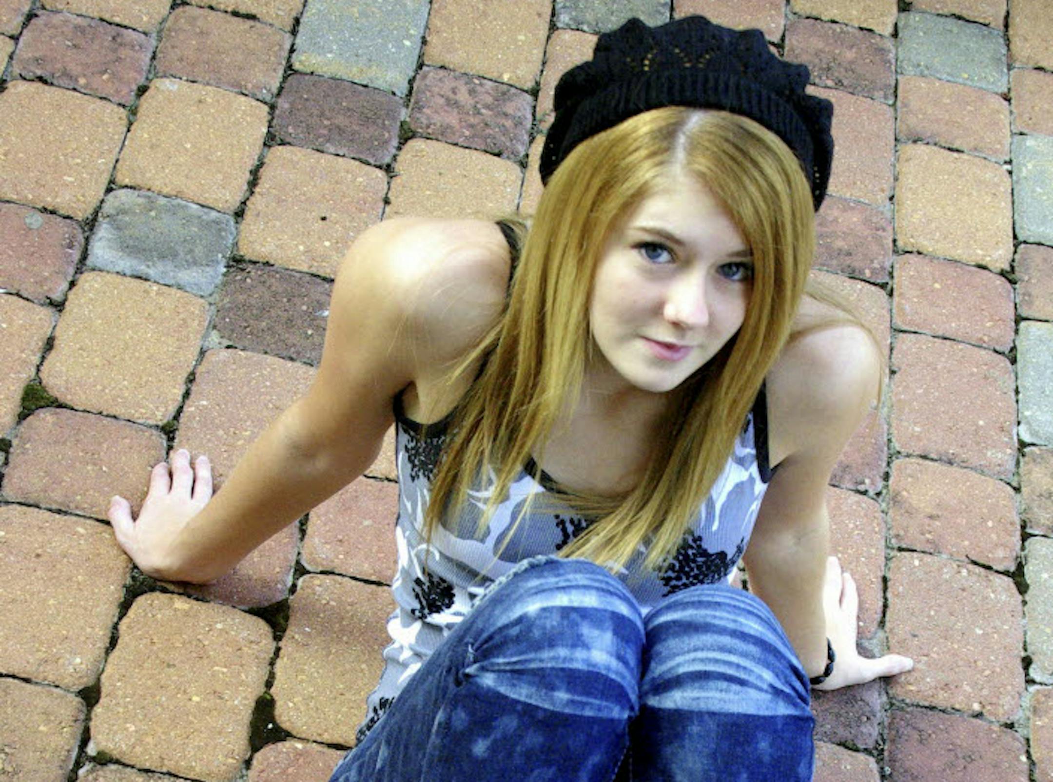 Sept. 2010:, Danielle Wright poses for a photo in Lafayette, La.