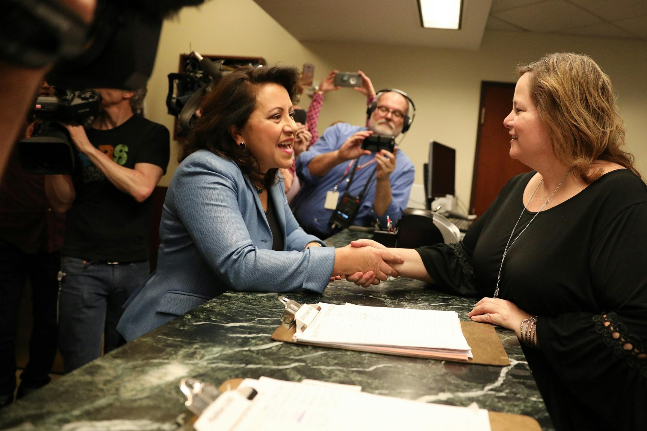 Minnesota State Sen. Patricia Torres Ray, DFL-Minneapolis filed to run for Keith Ellison's congressional seat.