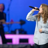 "Girl in Red" performs Friday, June 23, 2023, at US Bank Stadium in Minneapolis, Minn.