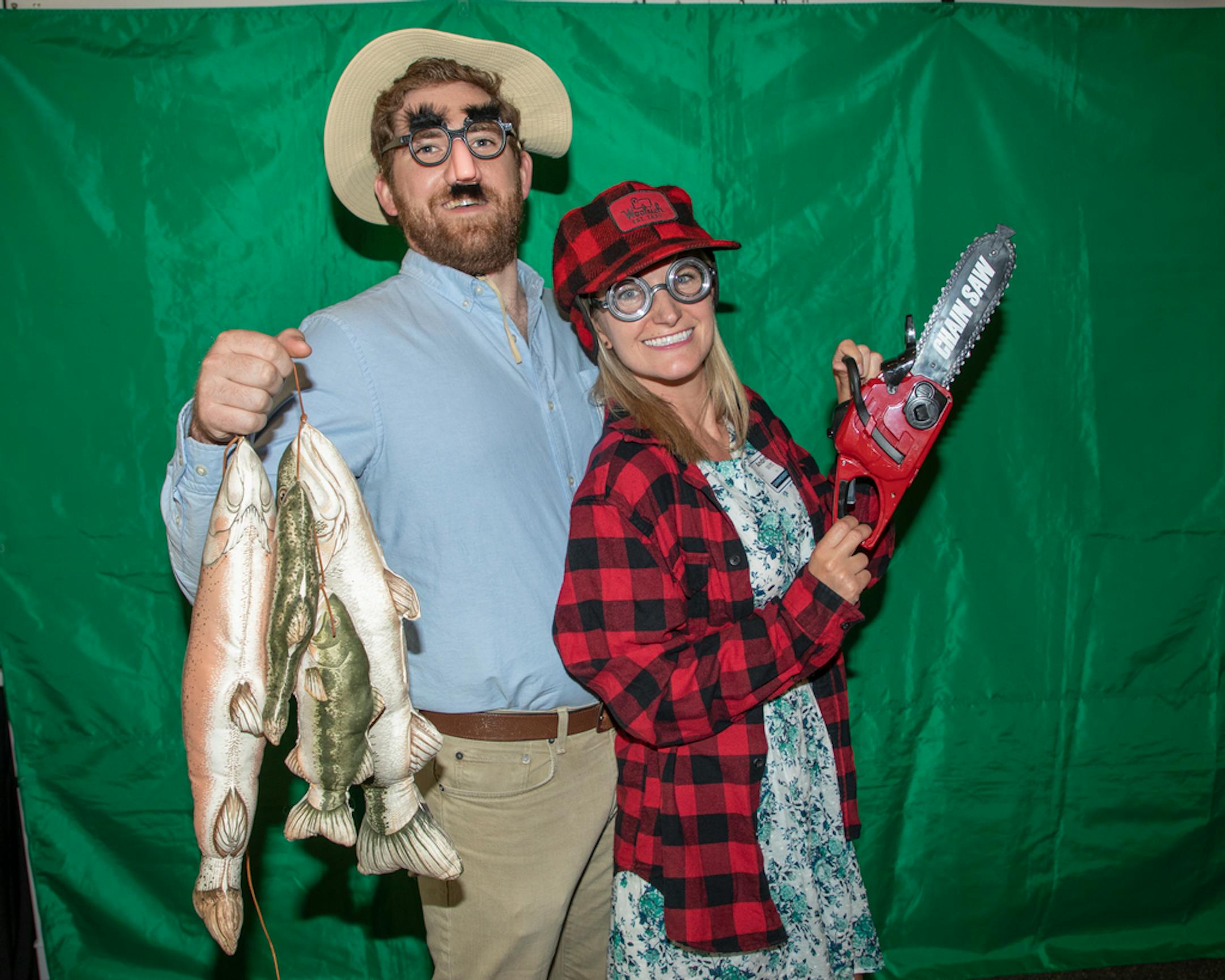 Neil Greenbush and Andrea Witt.