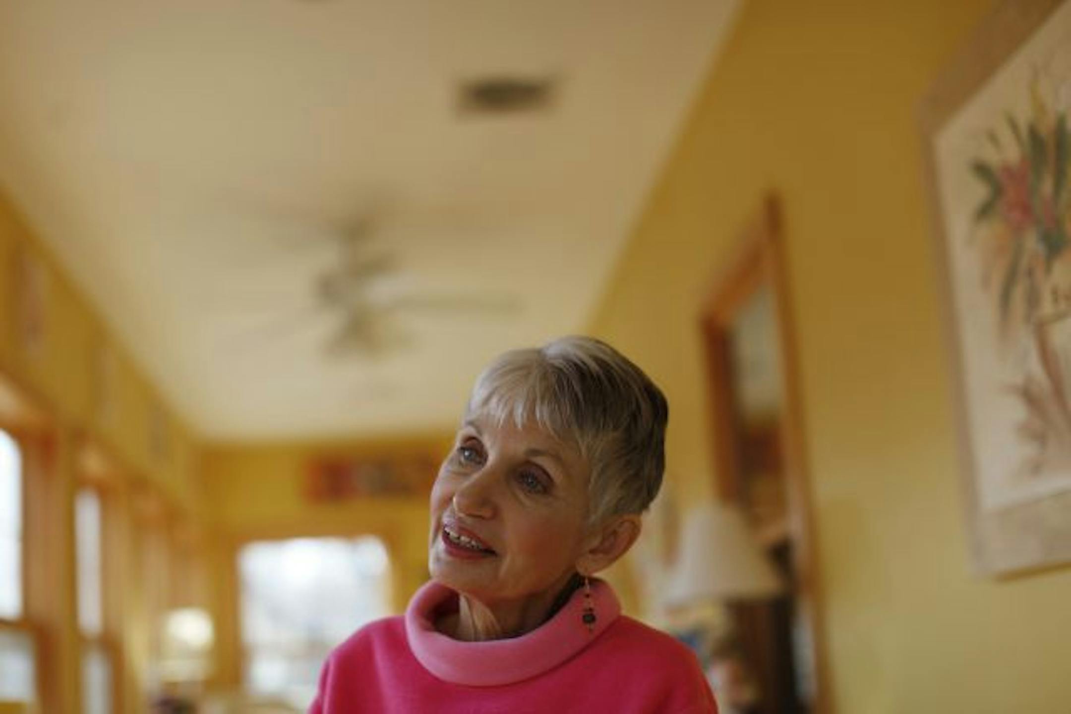 Mary Drew talked about her fight against cervical cancer.