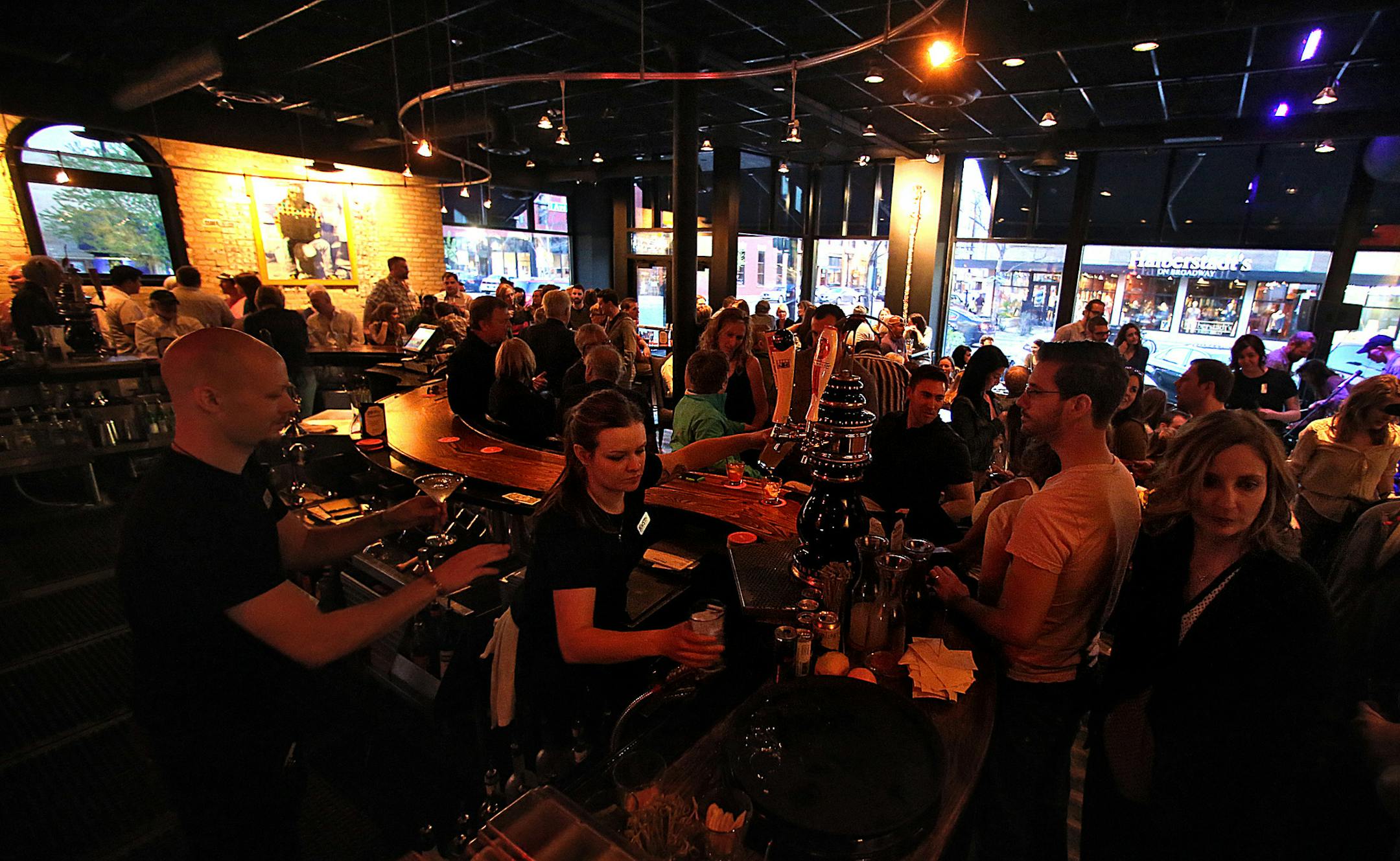 The HoDo Lounge at the Hotel Donaldson is a popular gathering place in downtown Fargo. Once the butt of Coen brothers’ jokes, North Dakota’s largest city is getting the last laugh.