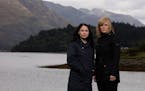 Laura Fraser and Siobhan Finneran in "Loch Ness."