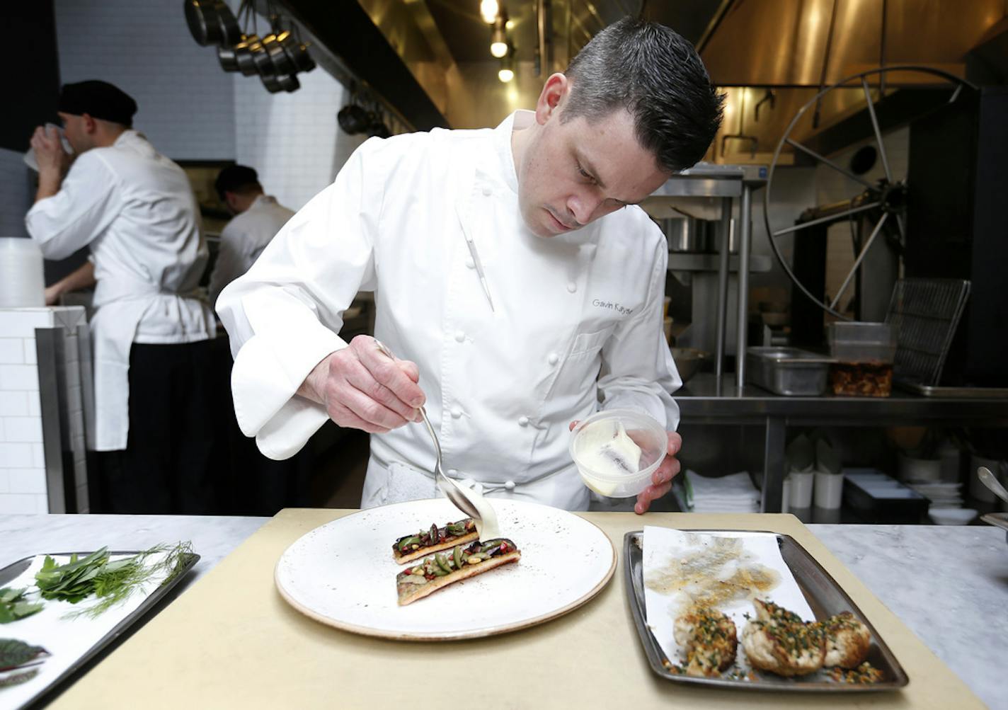 Chef and owner of Spoon and Stable Gavin Kaysen. ] CARLOS GONZALEZ cgonzalez@startribune.com, March 24, 2015, Minneapolis, Minn., Restaurant review: Spoon and Stable, chef/owner Gavin Kaysen