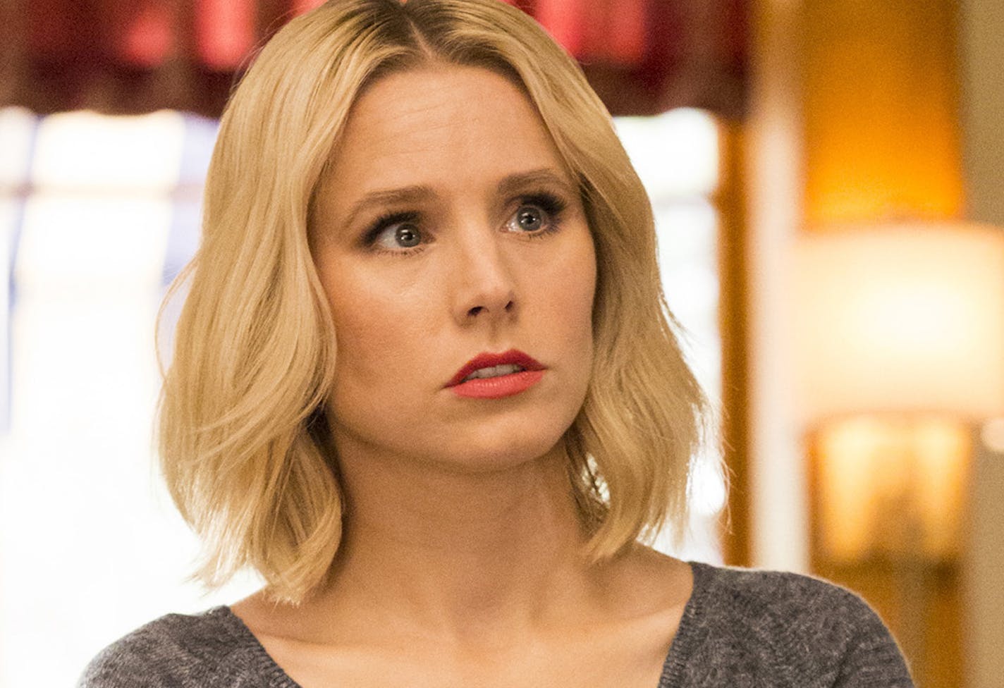 THE GOOD PLACE -- "What We Owe To Each Other" Episode 105 -- Pictured: Kristen Bell as Eleanor -- (Photo by: Justin Lubin/NBC) ORG XMIT: Season:1