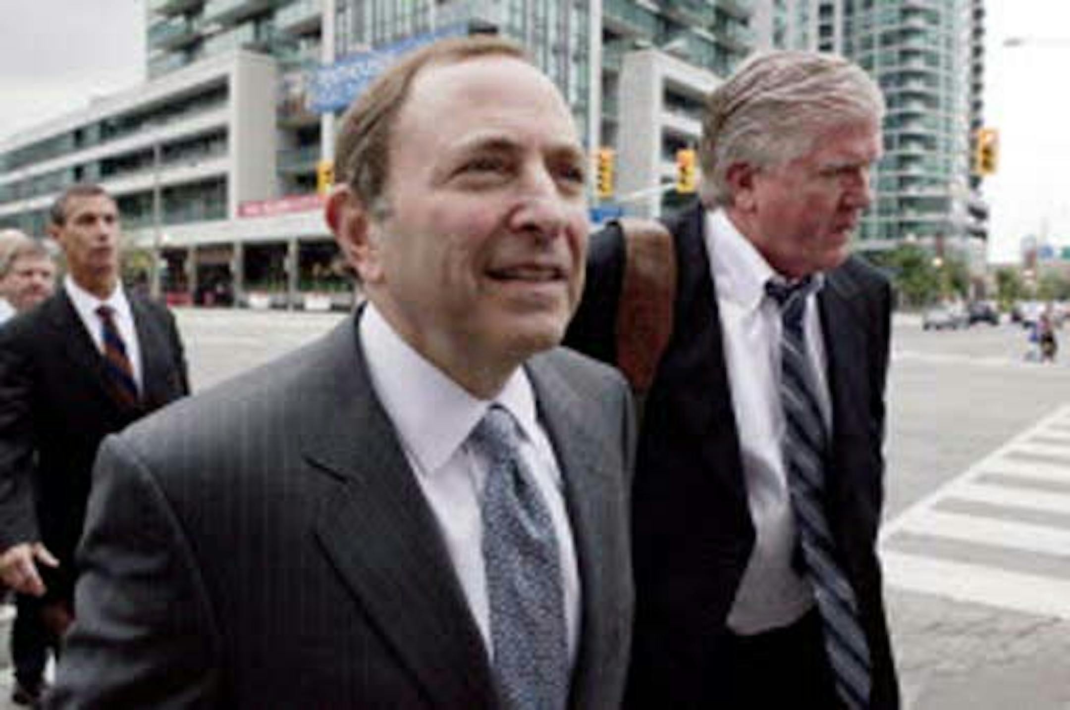 NHL Commissioner Gary Bettman