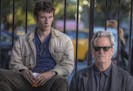 Callum Turner and Jeff Bridges in "The Only Living Boy in New York."
