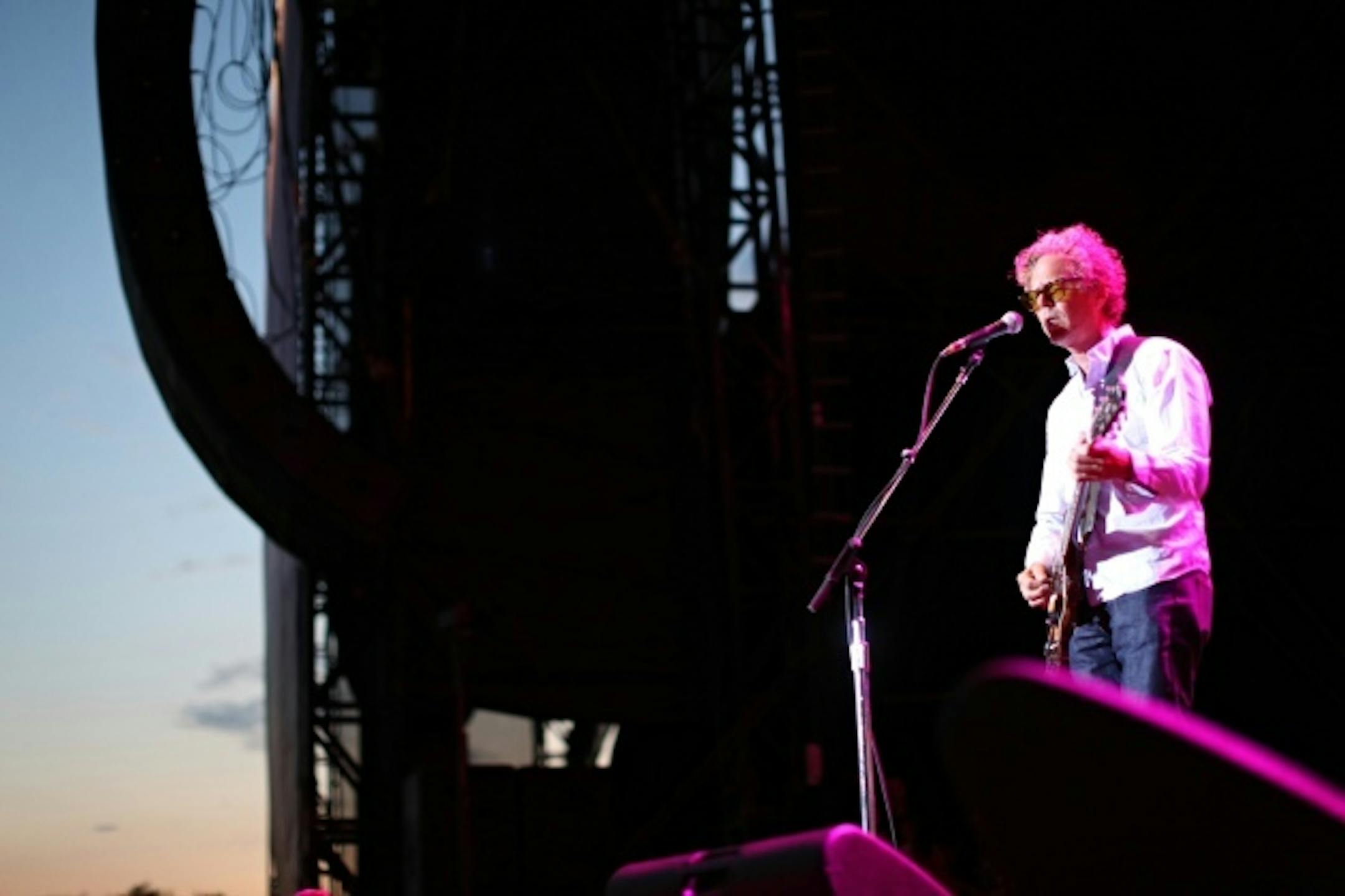 Gary Louris during the Jayhawks' 2012 performance at the Minnesota State Fair. / Renee Jones Schneider, Star Tribune