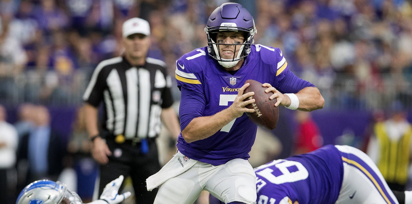 Vikings quarterback Case Keenum