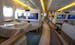 Each seat on Crystal Cruises new VIP jetliner, a Boeing 777-200LR, includes a fold out bed and a 24 inch TV. (Mike Siegel/Seattle Times/TNS)