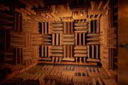 The anechoic chamber at Orfield Laboratories in Minneapolis is listed as the  "quietest place on Earth" by Guinness World Records.