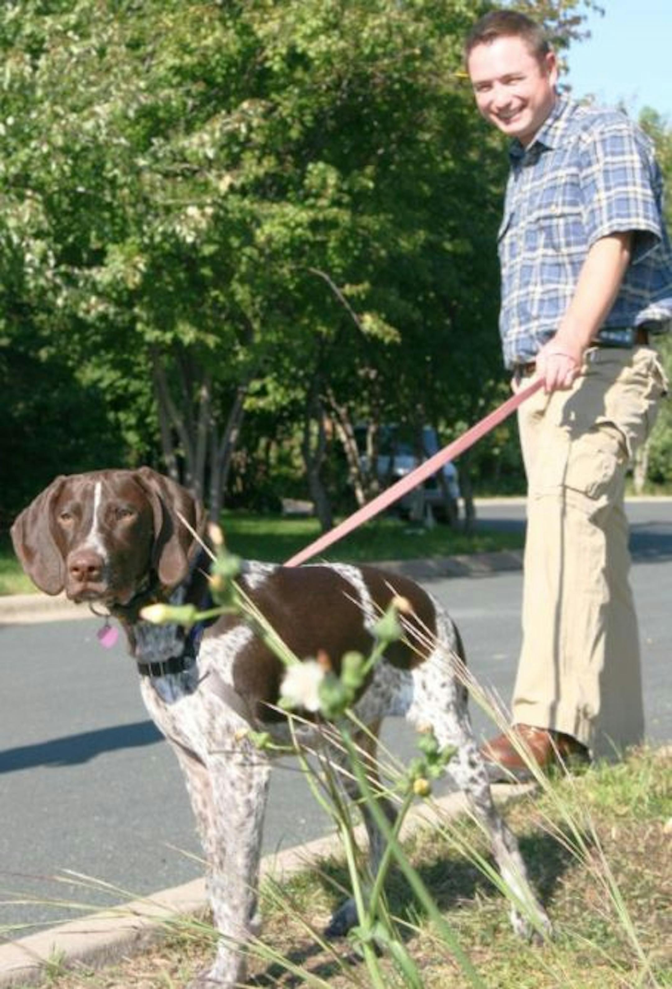 The bond between a bird dog and owner is stronger than a leash.