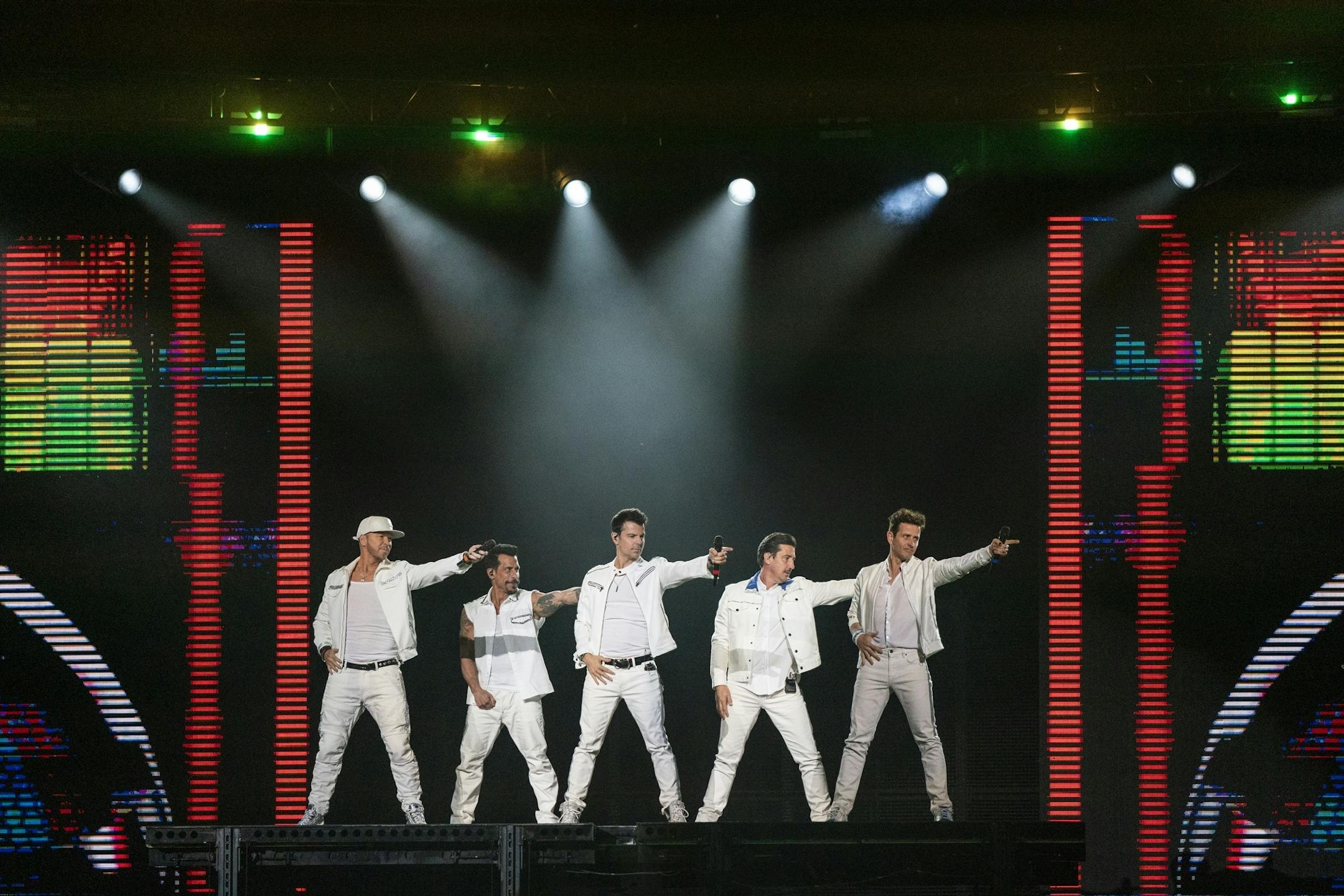New Kids on the Block performs at Xcel Energy Center.