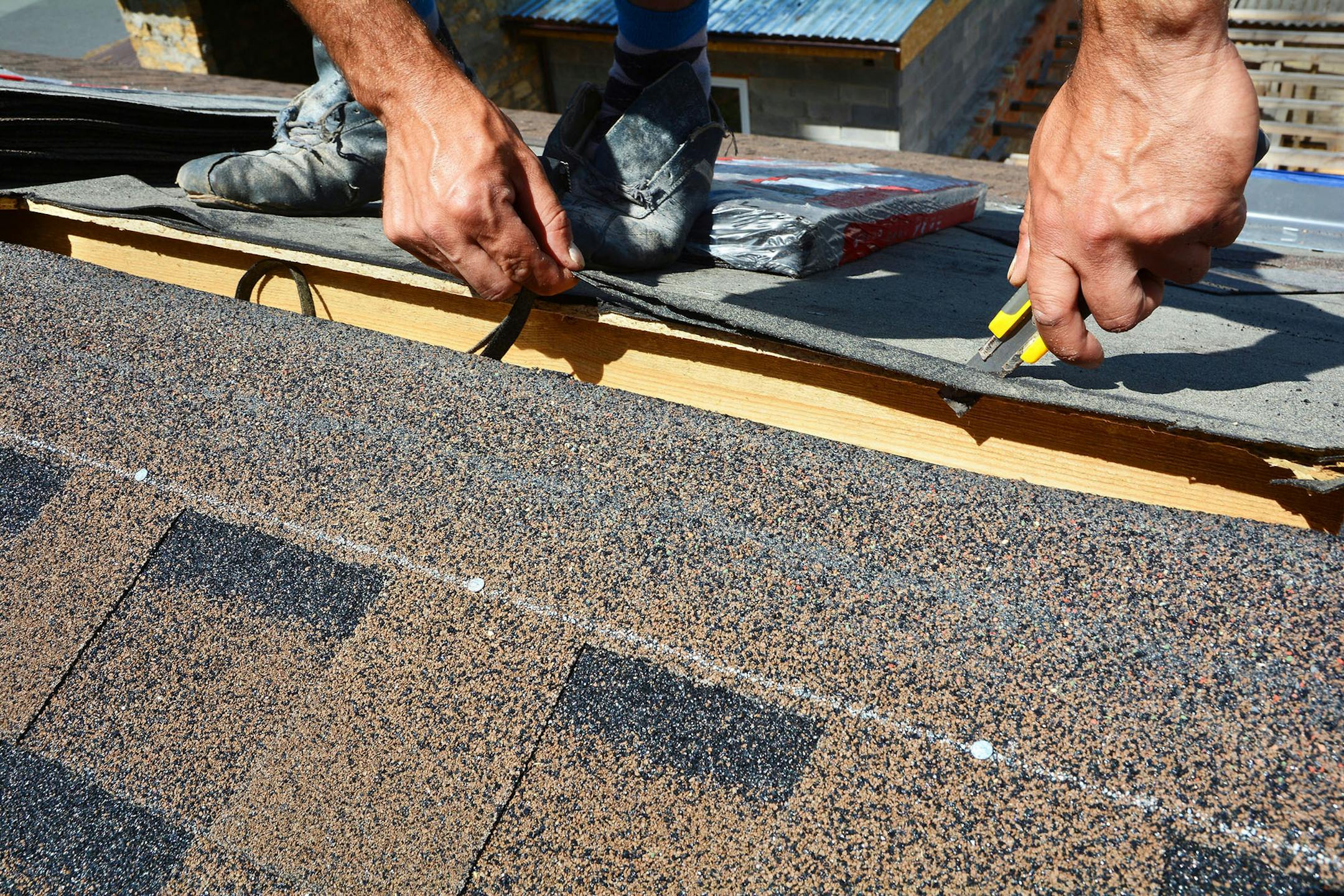 During the coronavirus pandemic, many home renovations and repairs will seem superfluous. Maintaining your roof is not one of them. (Dreamstime/TNS) ORG XMIT: 1644218