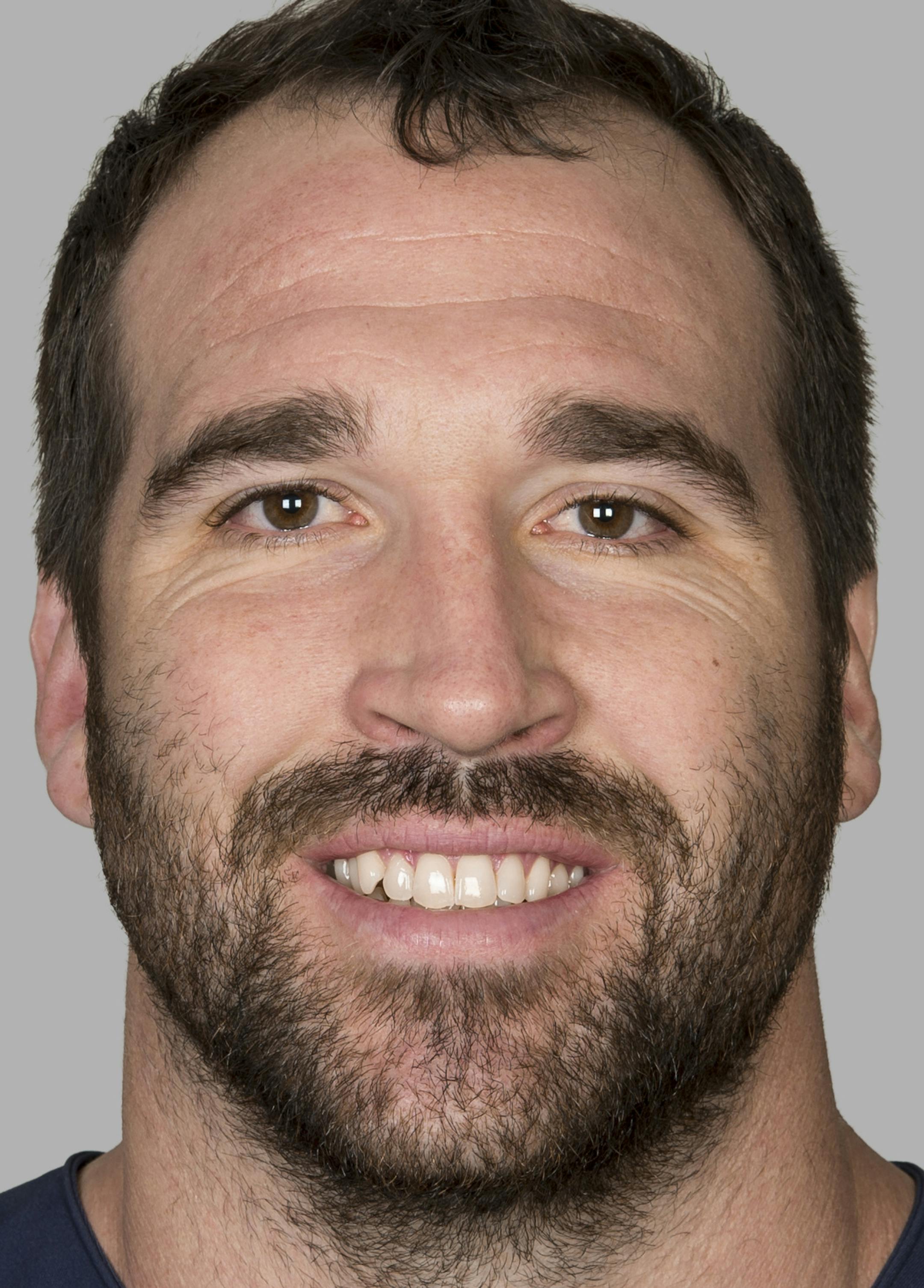 This is a 2014 photo of Jared Allen of the Chicago Bears NFL football team. This image reflects the Chicago Bears active roster as of Monday, June 16, 2014 when this image was taken. (AP Photo) ORG XMIT: NFLHS14