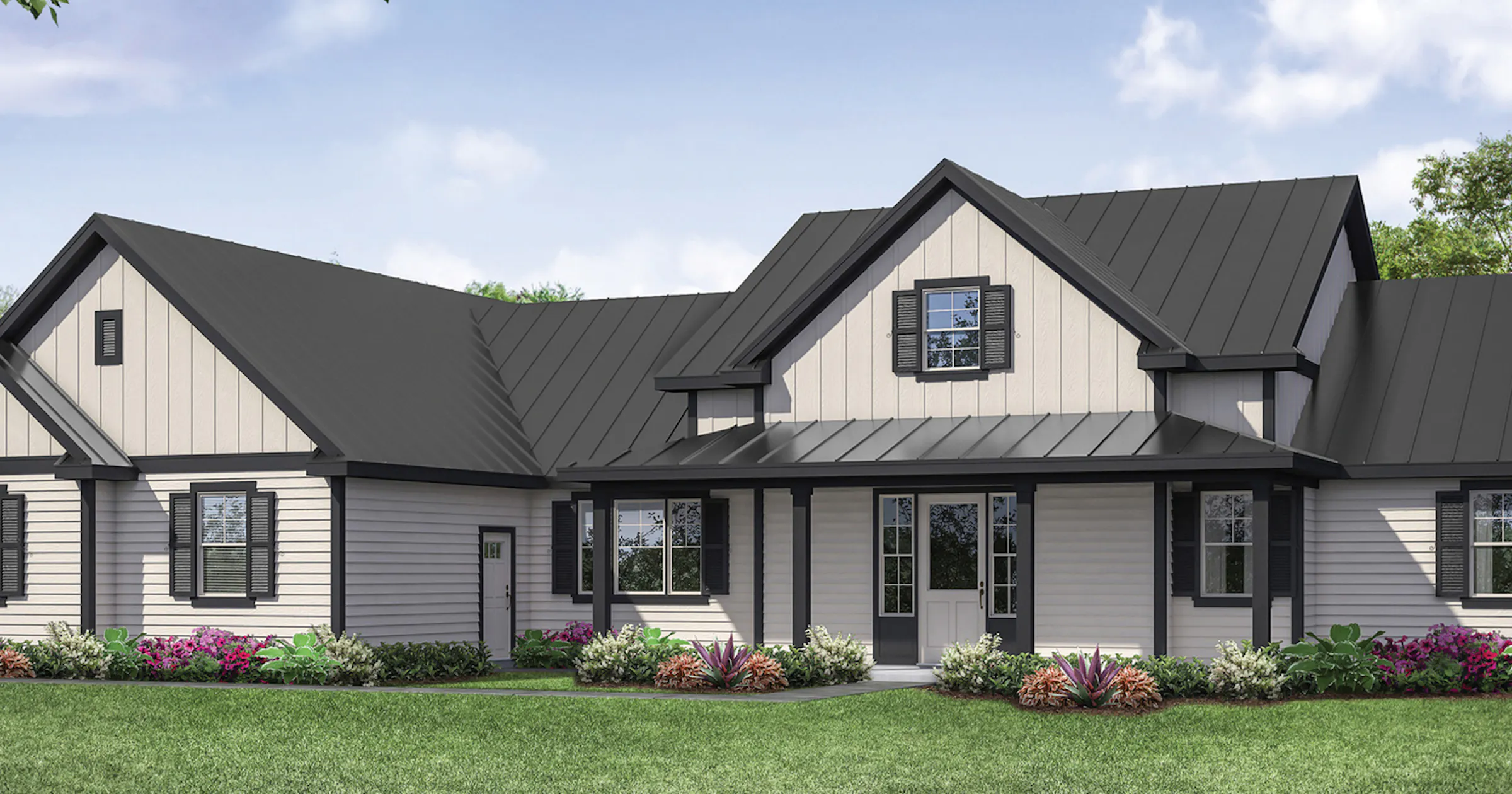 Urban Ranch Home plan: Rural or urban ranch maximizes indoor-outdoor space