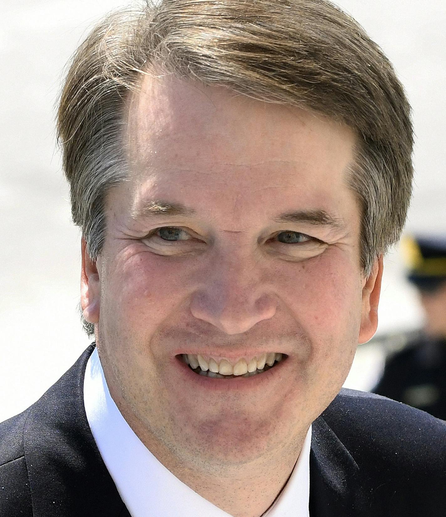 Supreme Court nominee Brett Kavanaugh arrives at the U.S. Capitol on July 10, 2018 in Washington, D.C. U.S. President Donald Trump nominated Kavanaugh to succeed retiring Supreme Court Associate Justice Anthony Kennedy. (Olivier Douliery/Abaca Press/TNS)