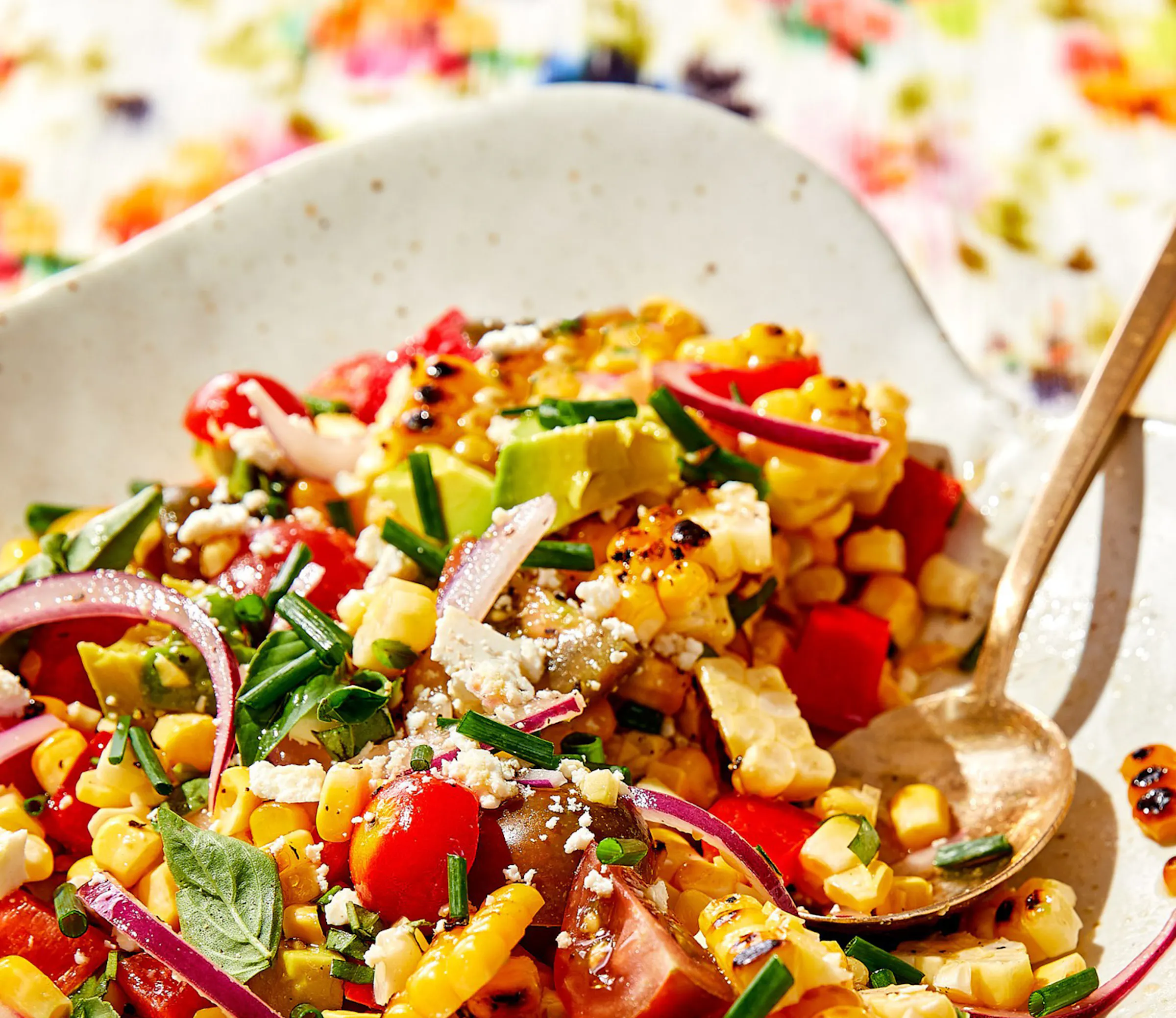 Sunday supper: Grilled Corn Salad