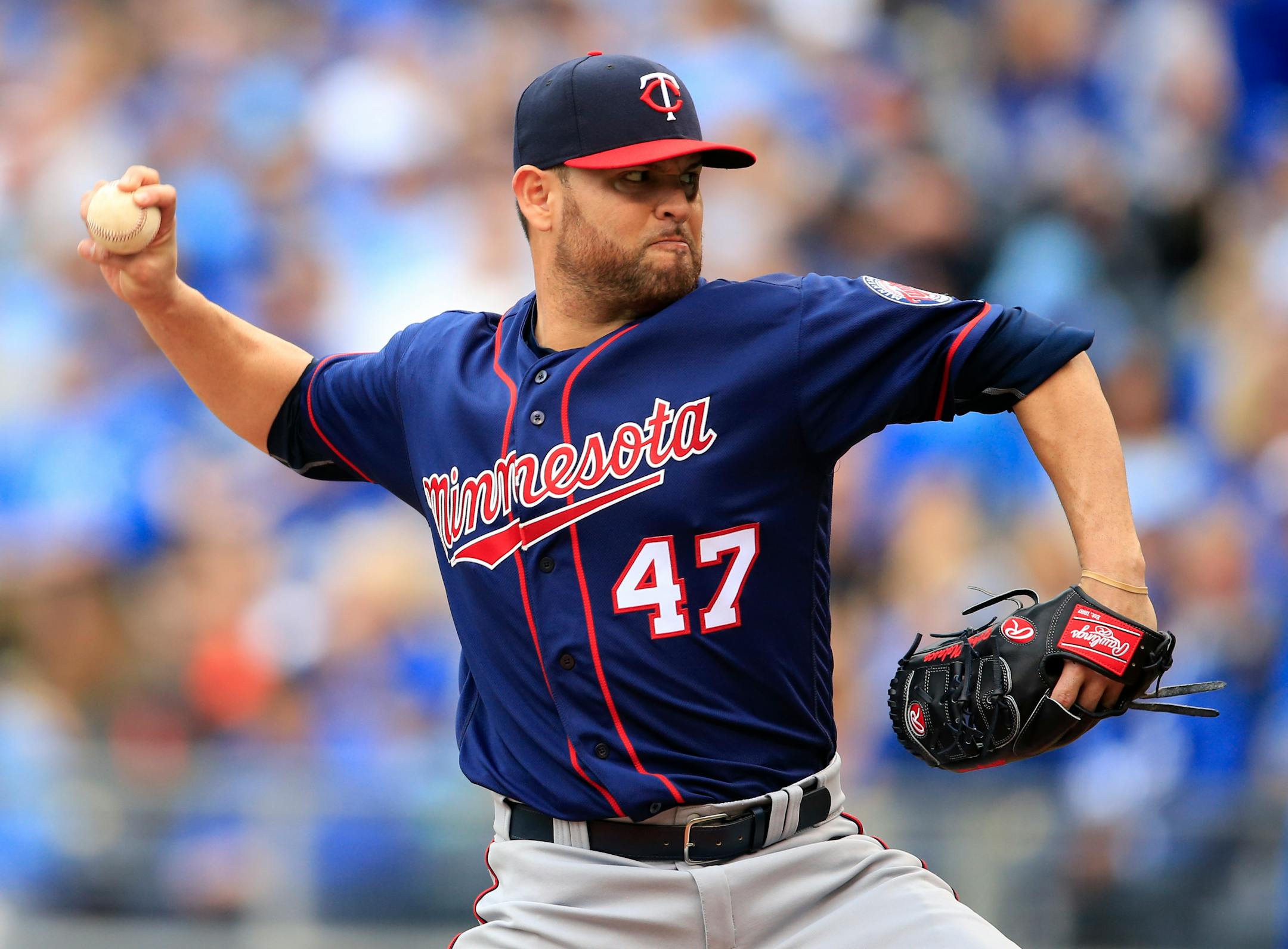 Twins starter Ricky Nolasco was in line for a win after giving up one run over seven innings, but the bullpen faltered.
