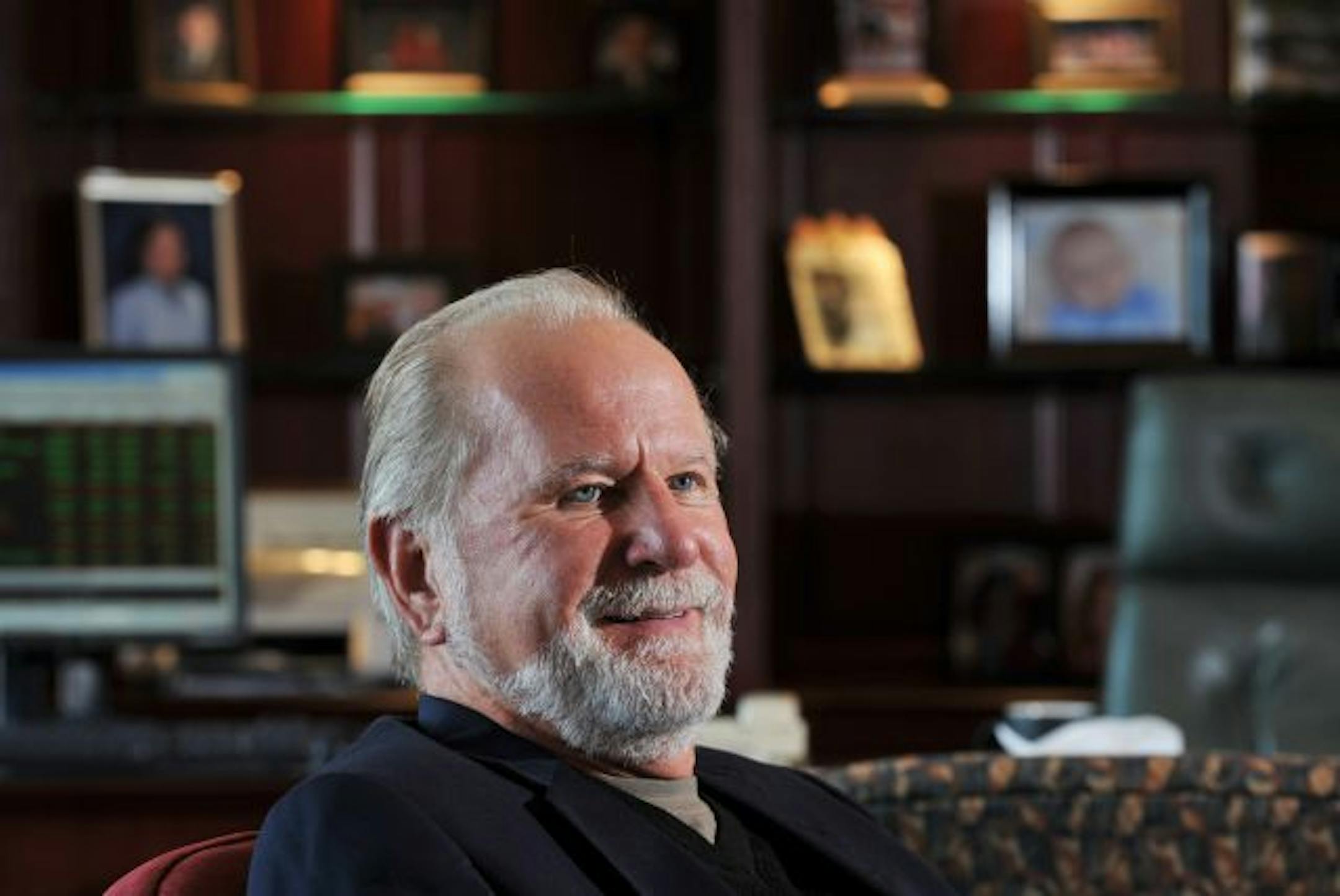 Bill Cooper, CEO of TCF Financial Corp. at his company's corporate headquarters.