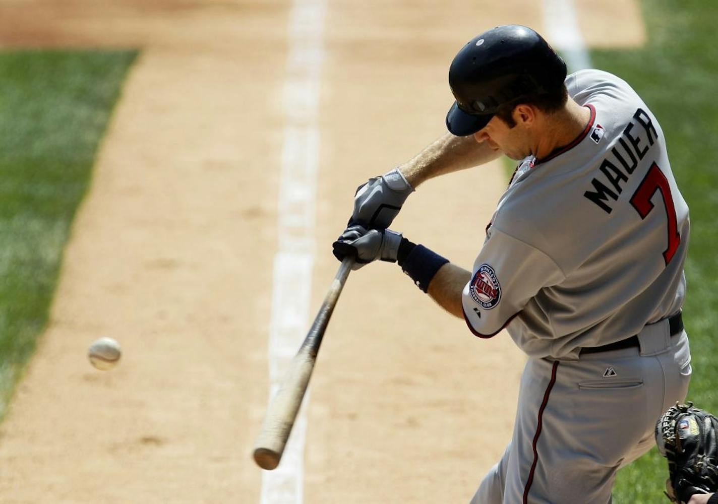 Minnesota Twins catcher Joe Mauer