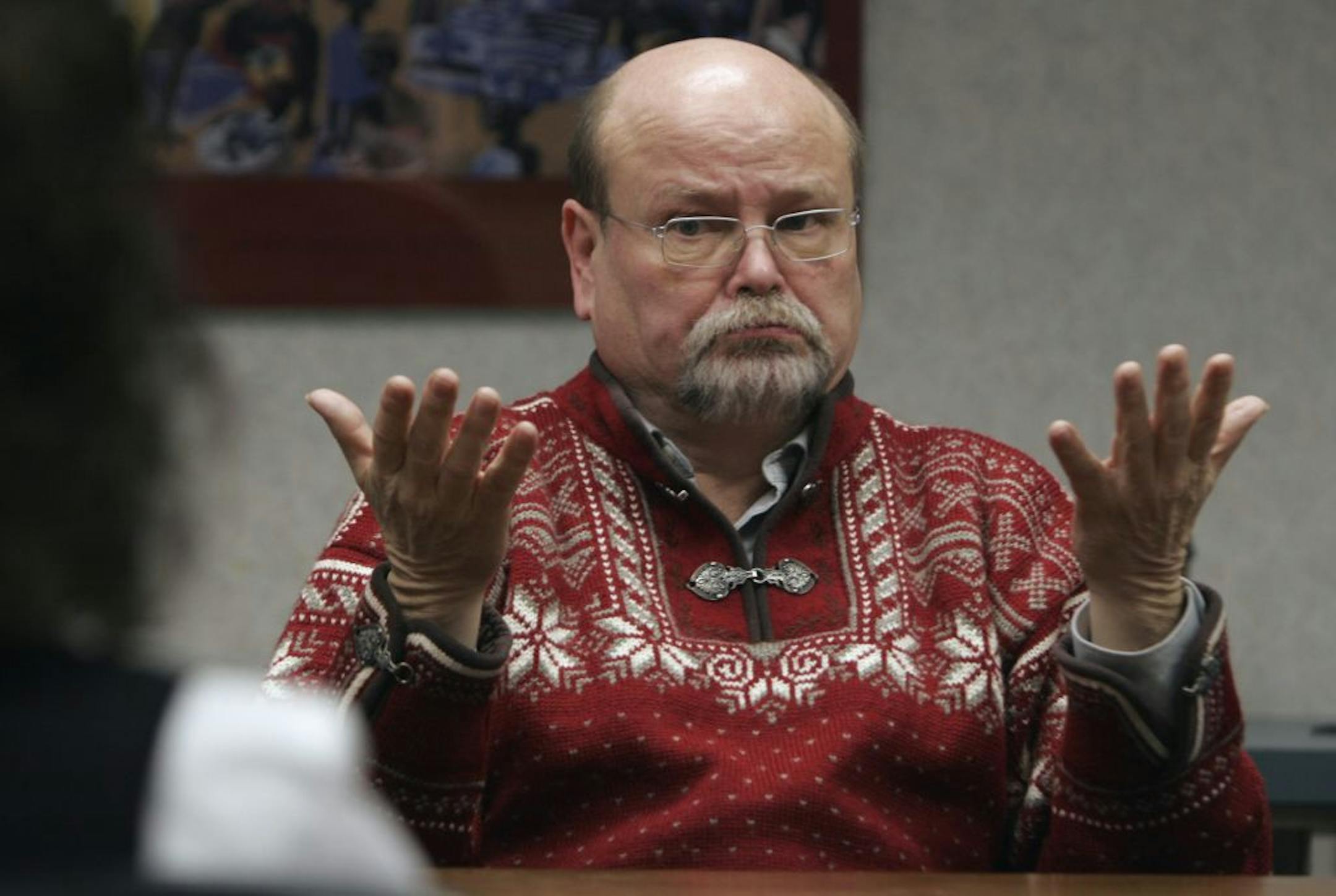 Douglas Bahl sued after he was arrested during a traffic stop and then, he said, jailed without access to an interpreter or a TTY device.