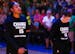 Lynx forward Maya Moore, left, and guard Lindsay Whalen observed a moment of silence in honor of Philando Castile before tipoff of Saturday's game aga