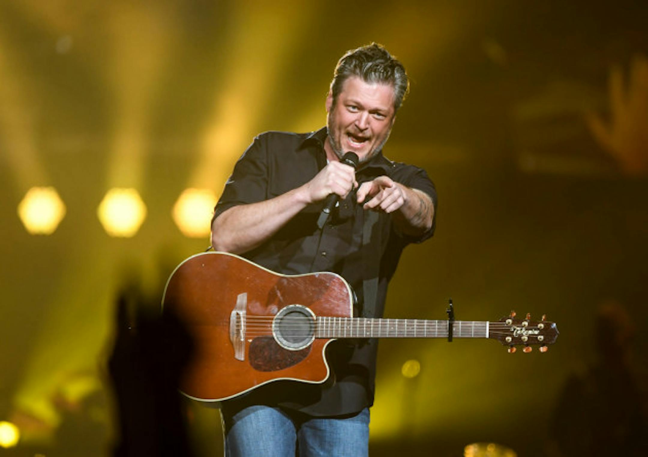 Blake Shelton in 2019 / Star Tribune photo by Aaron Lavinsky