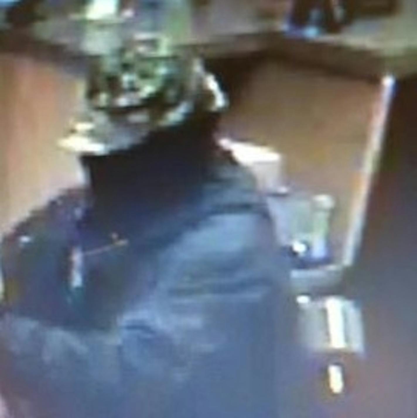 Bank surveillance captured this image of an armed robber last week in Sunburg, Minn.