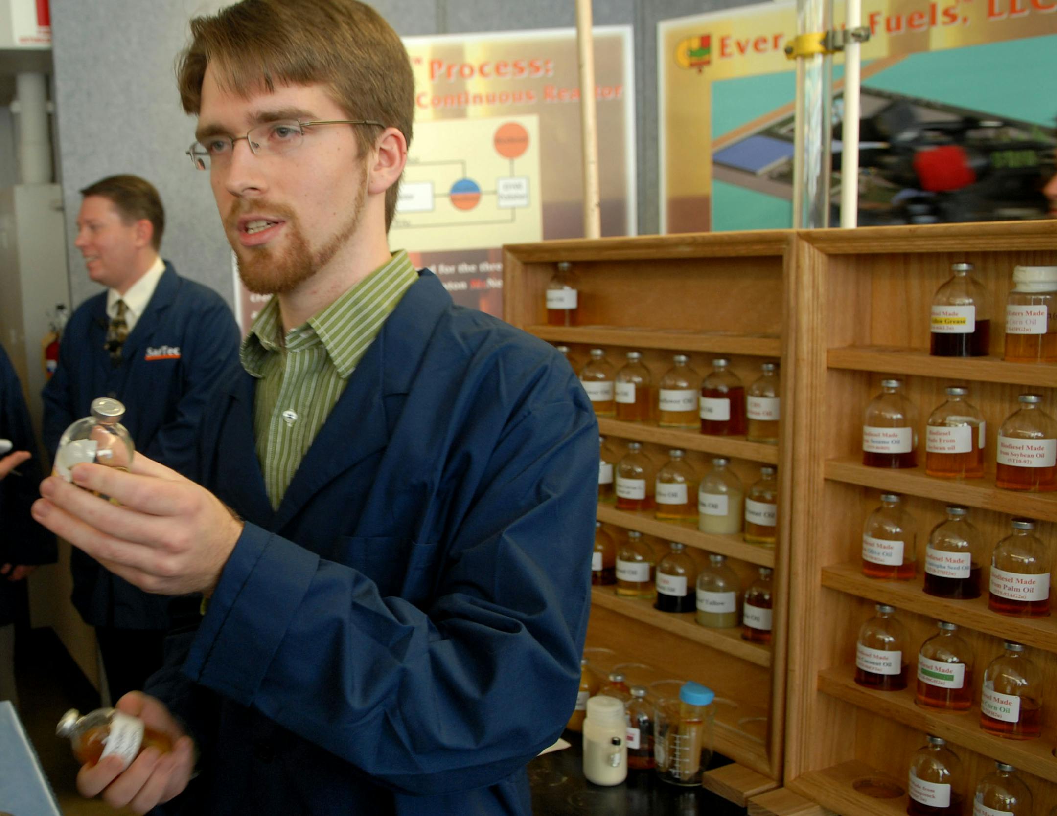 Augsburg undergraduate Brian Krohn contributed to the technology, called the "Mcgyan Process."