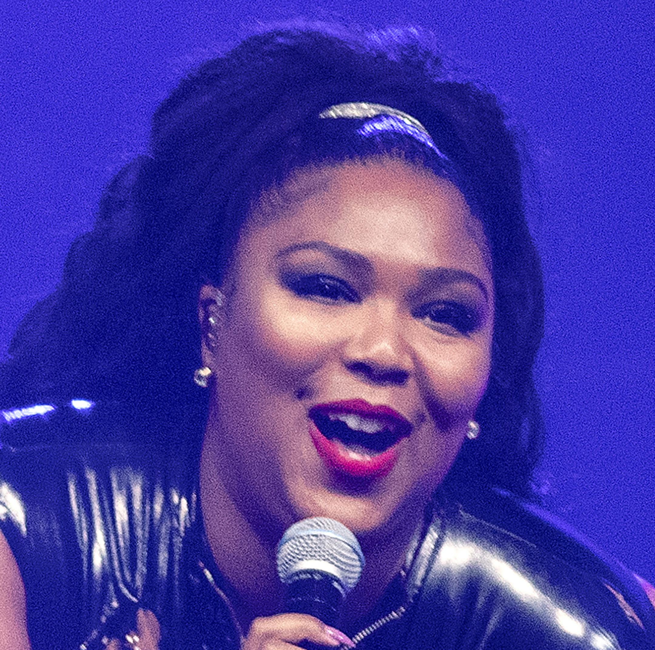 Lizzo performed at Palace Theatre in St. Paul. ] CARLOS GONZALEZ • cgonzalez@startribune.com – May 14, 2018, St. Paul, MN, Palace Theatre, Haim with Lizzo at the Palace Theatre Concert