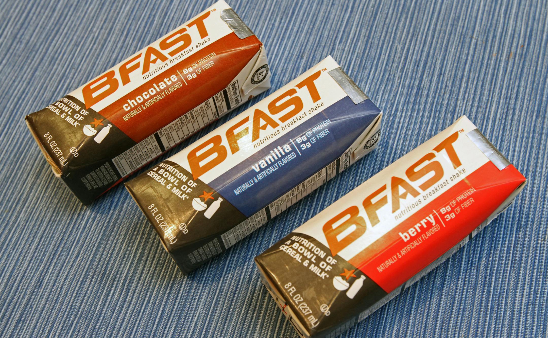 A new General Mills product called "BFAST", photographed on 5/31/13.] Bruce Bisping/Star Tribune bbisping@startribune.com