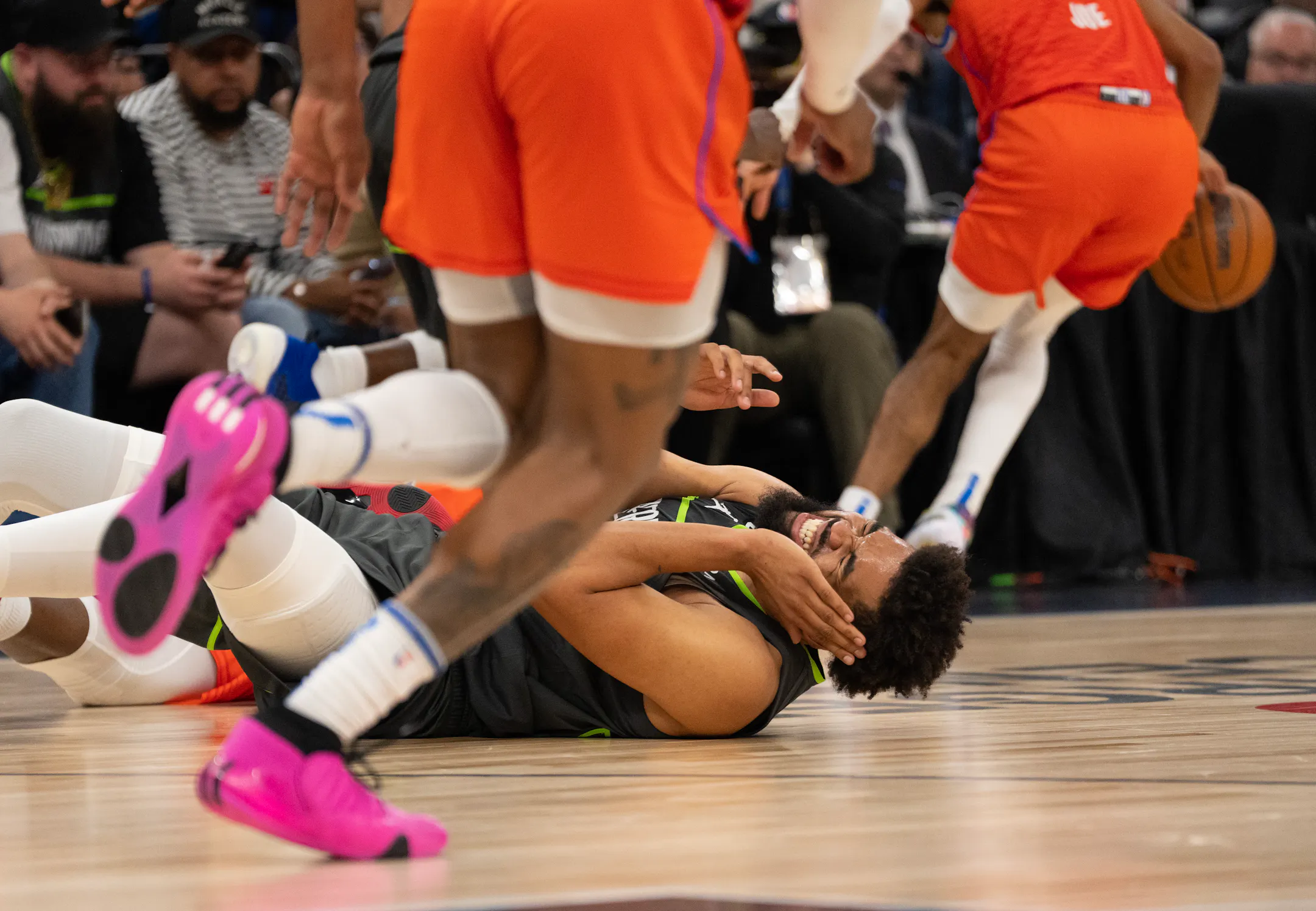 Timberwolves dominate play-in game over Oklahoma City, will face Denver ...