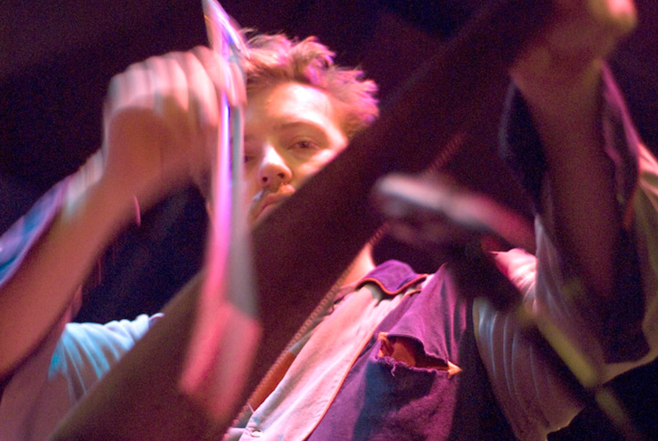 Adam Wirtzfeld has a gig playing the saw with the Roe Family Singers every Monday night at the 331 Club in Minneapolis. One of only a handful of saw players in Minnesota, he not only enjoys the sound of the saw but also the old timey, mountain music that incorporates its metallic tones.