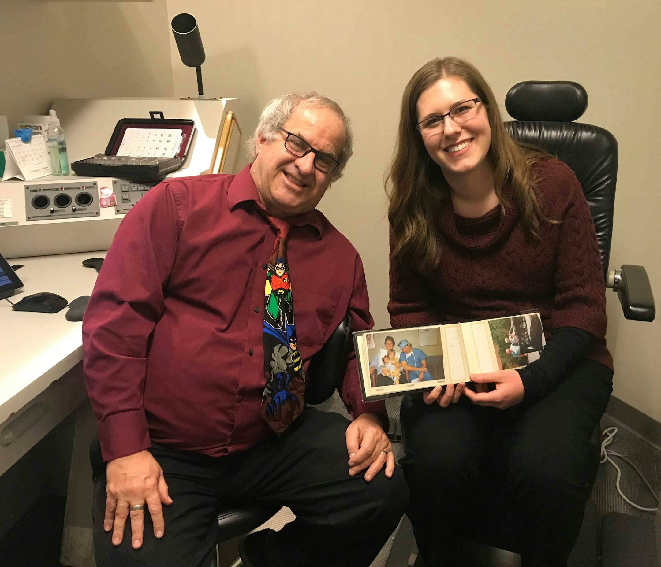 In Laura's office
Photo by Imani Cruzen