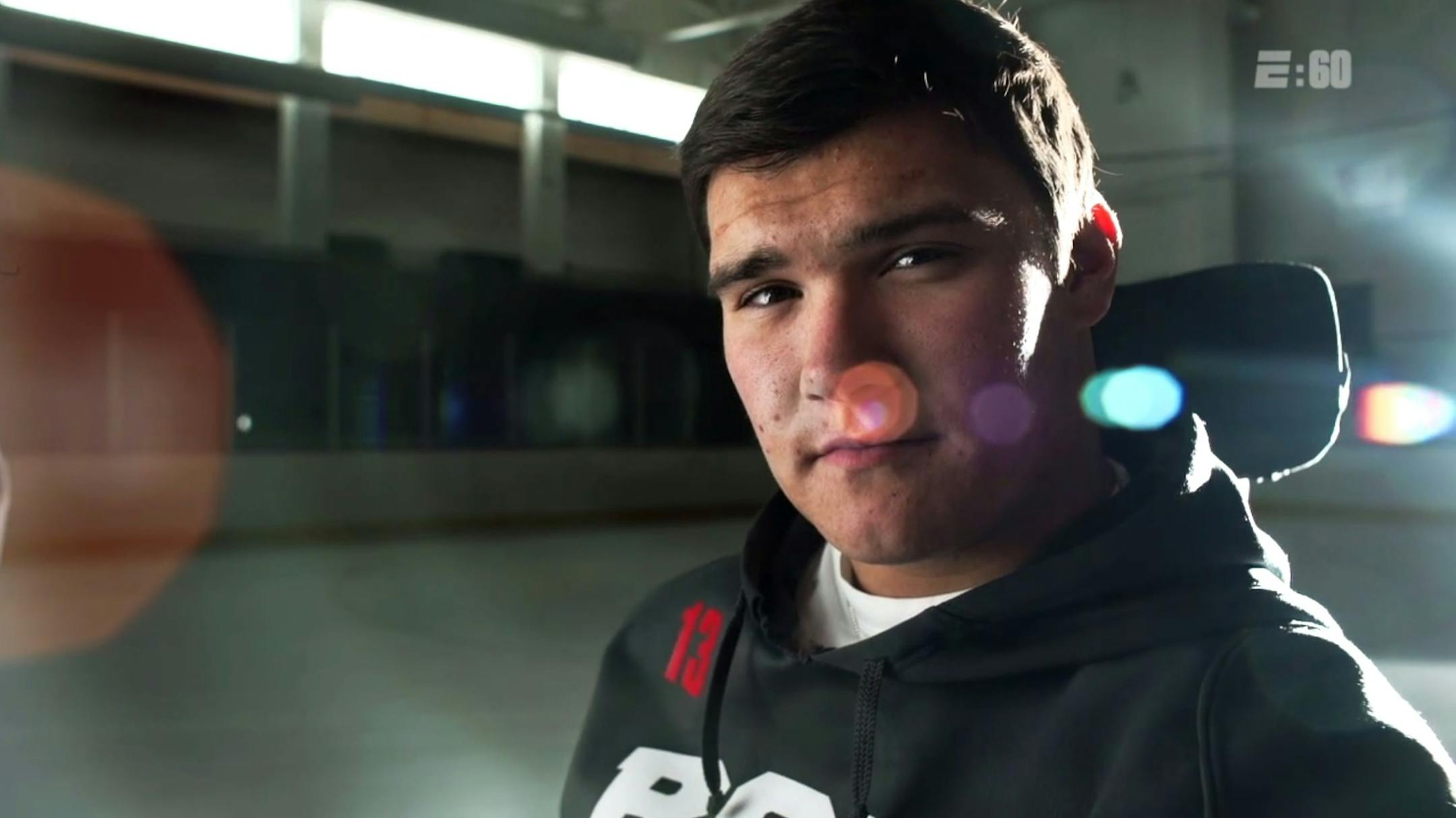 Jack Jablonski told his story to ESPN. Viewers on Sunday heard his determination to skate once more.