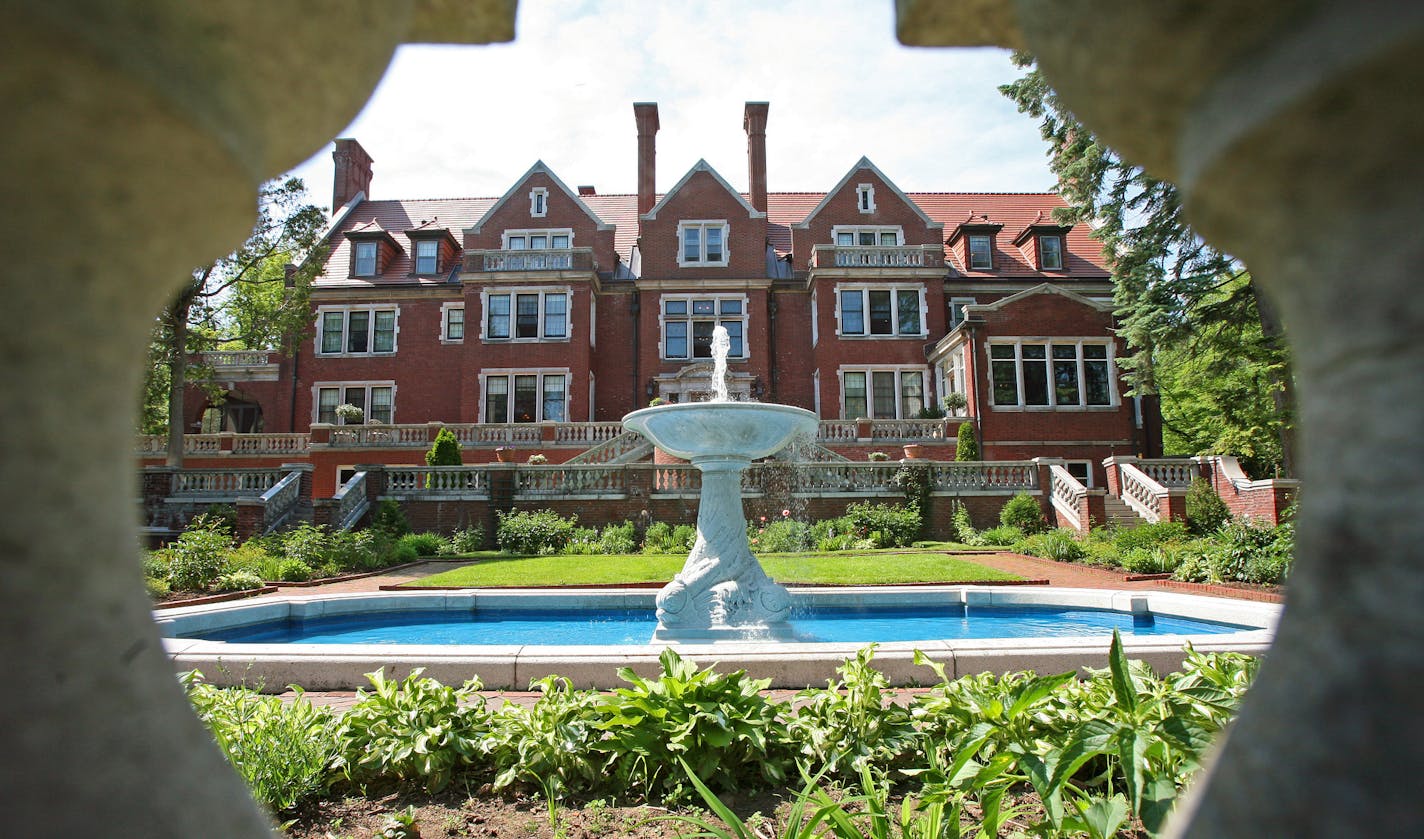 BRIAN PETERSON &#x2022; brianp@startribune.com
Duluth, MN - 6/26/2007
The Glensheen mansion is located on a 7.6 acre plot just east of downtown Duluth on the Lake Superior shore. Millionaire Chester Congdon built his home here to foster his thriving iron mining business. The mansion was started in 1905 and finished in 1908, with an then-estimated value of $865,000 dollars. It is possibly one of the most beautiful homes ever built in the United States, and is today a historical landmark open to t