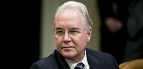 Health and Human Services Secretary Tom Price during a health care listening session with Vice President Mike Pence and women-owned small business lea