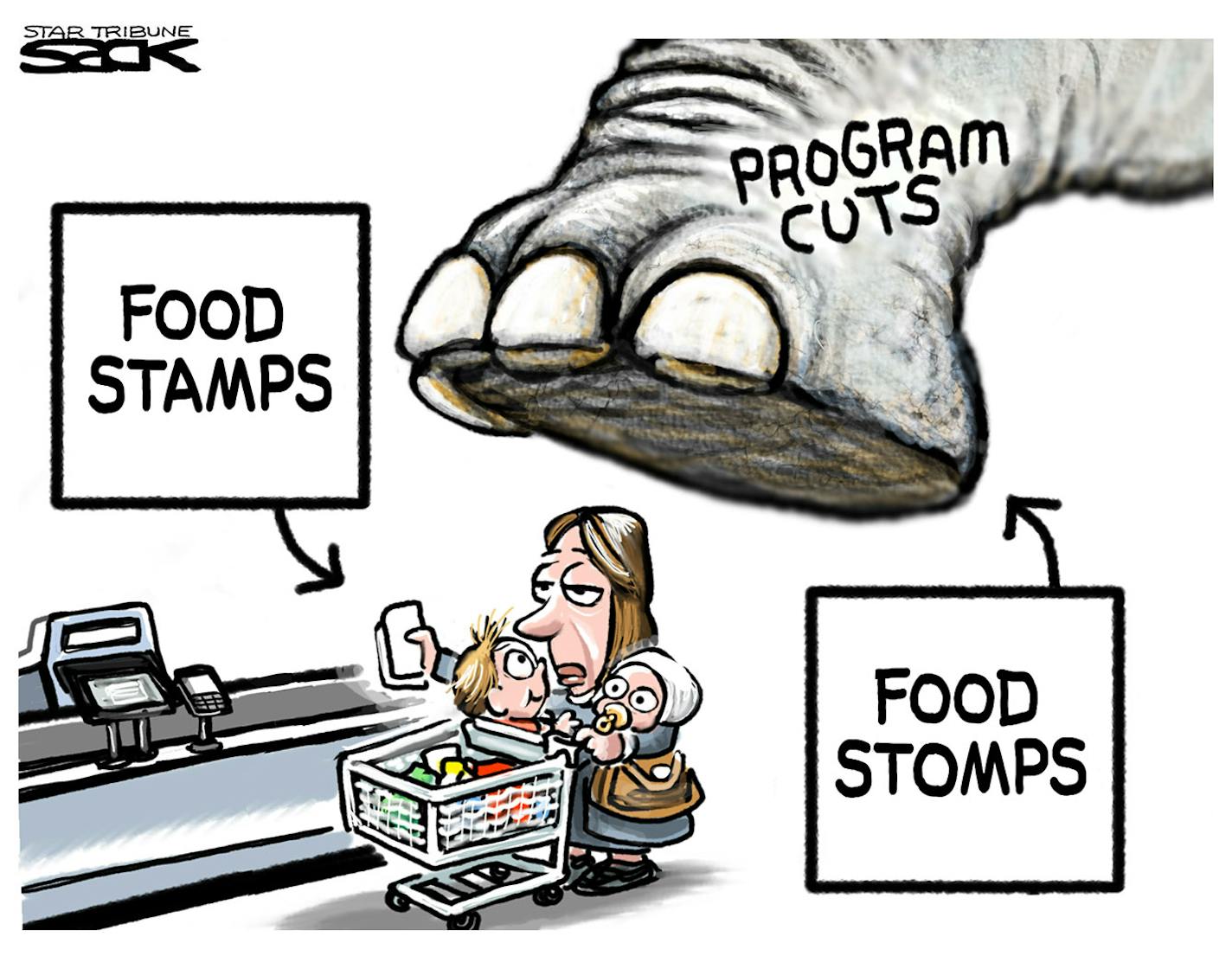 Steve Sack editorial cartoon for June 21, 2013.