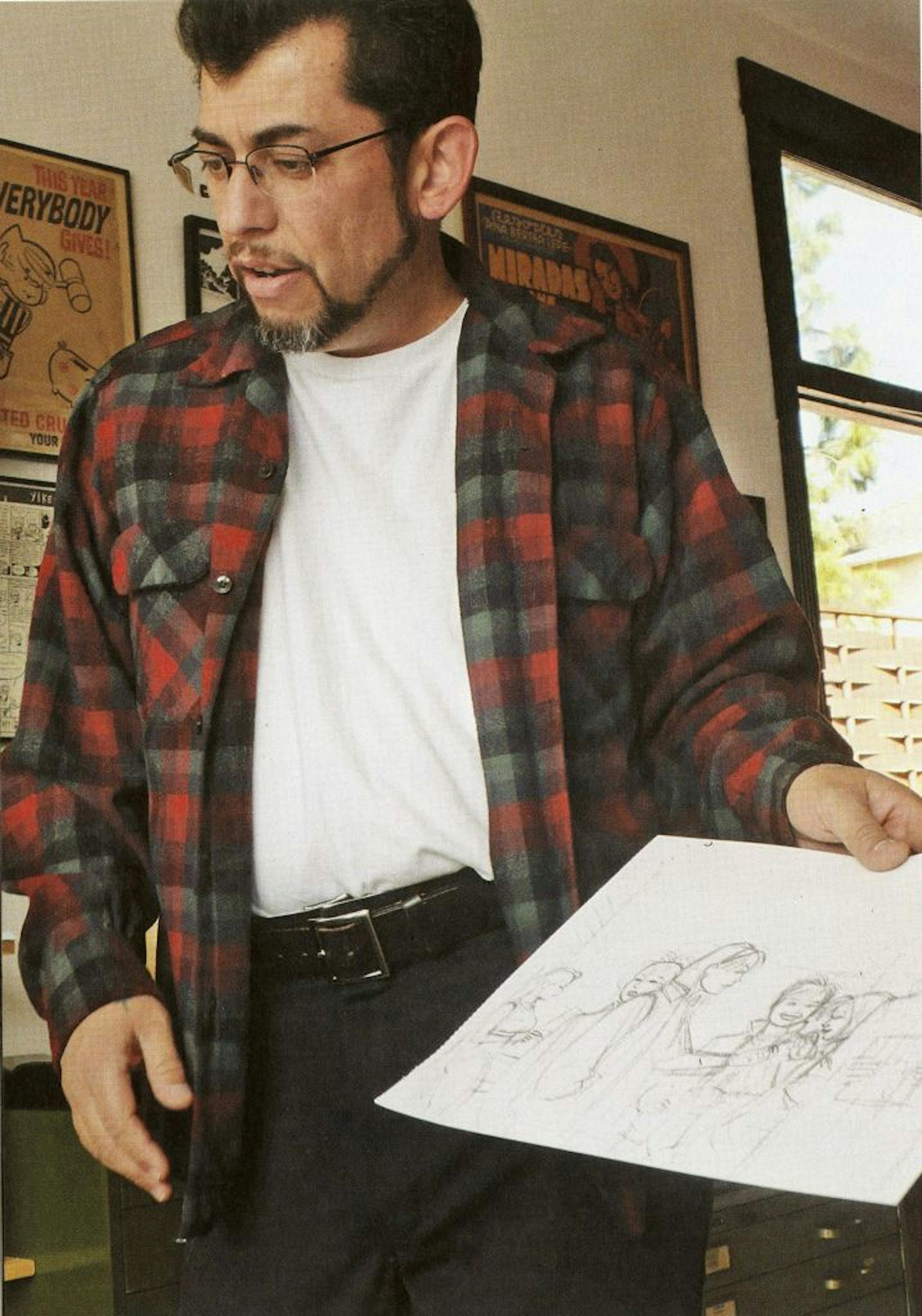 Cartoonist Jaime Hernandez