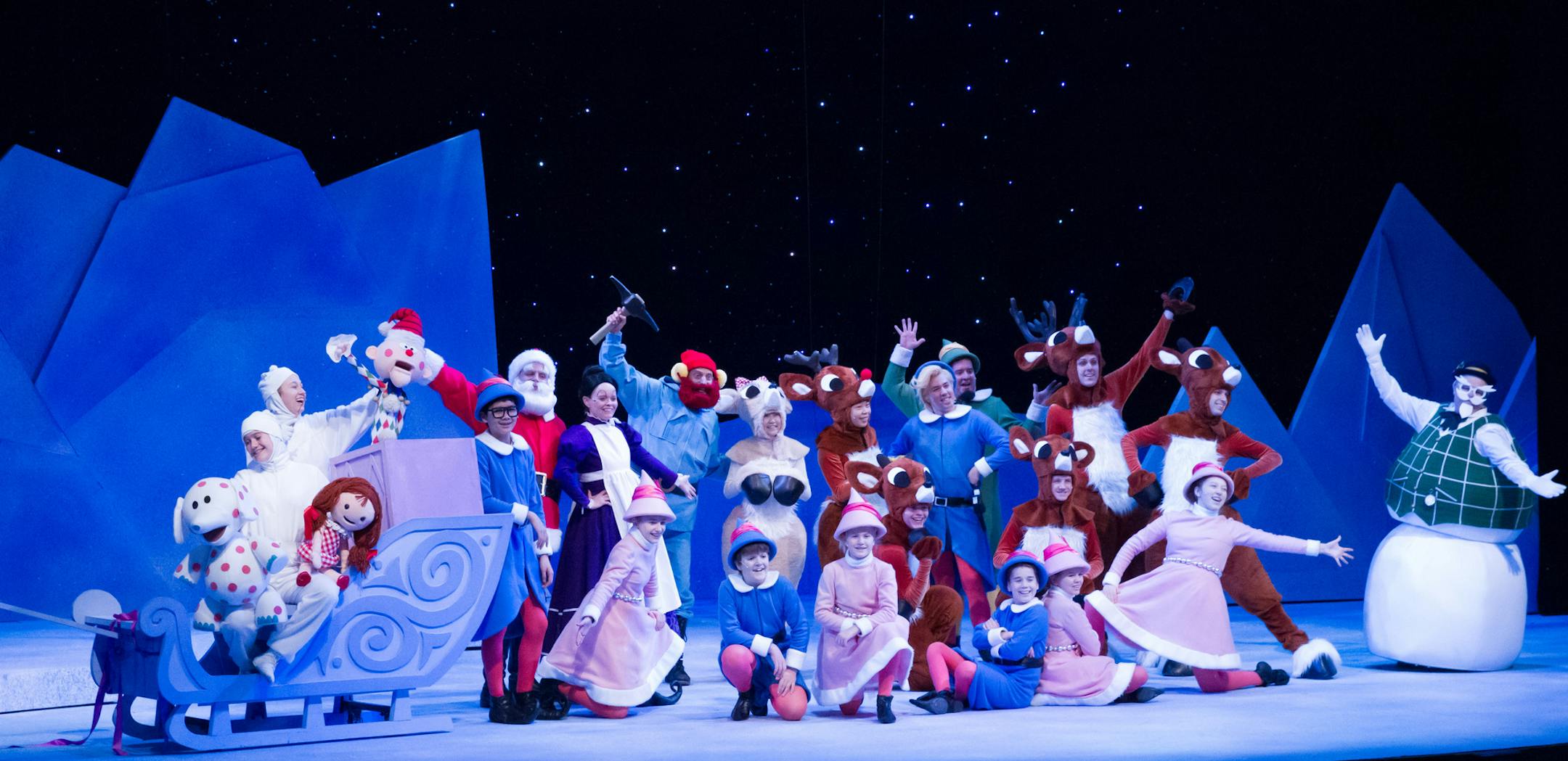 Photo courtesy of Bruce Challgren The Rudolph show (more info in story)