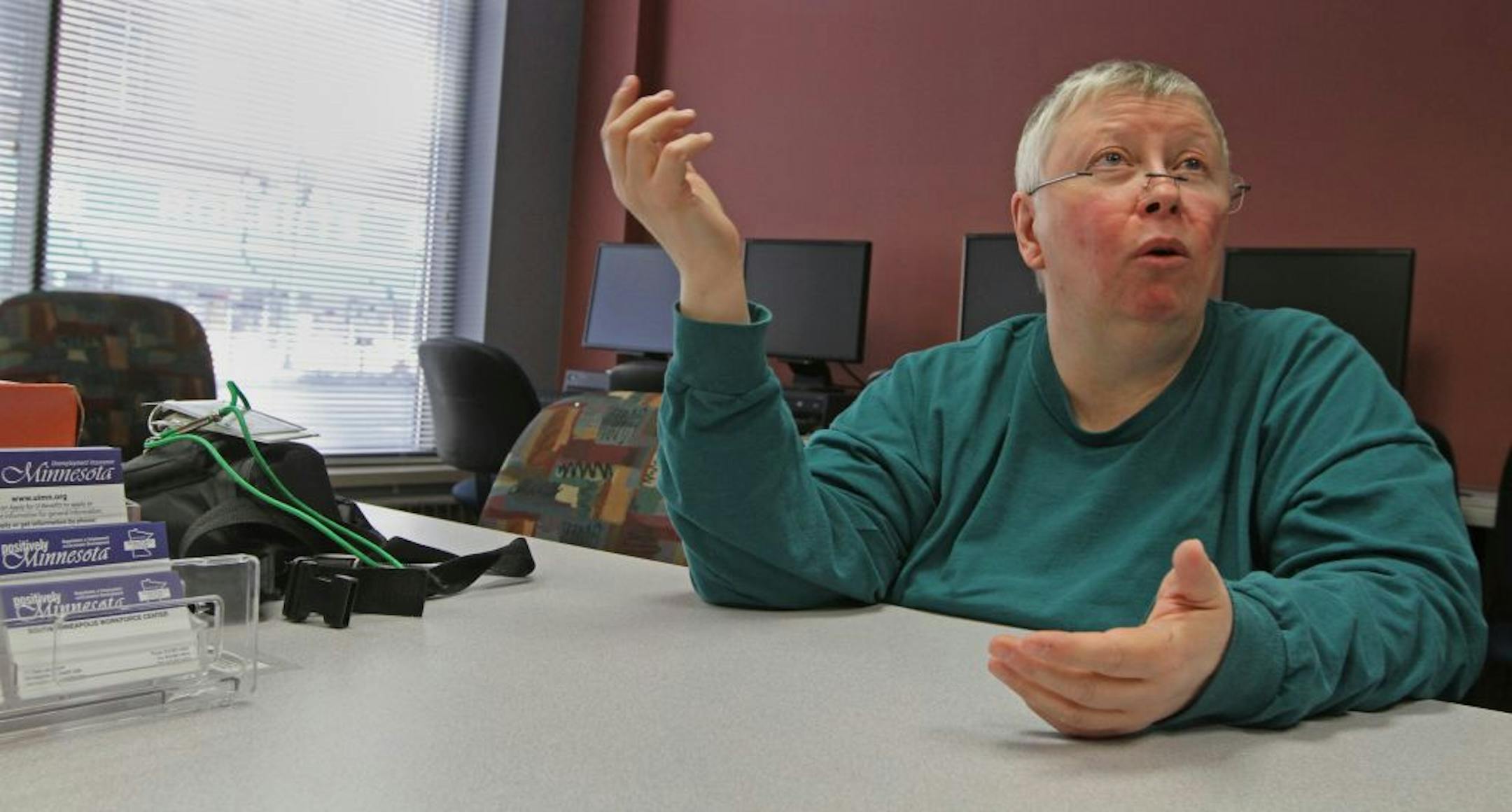 Sue Frenzel of Minneapolis , jobless since September, minimizes her expenses by living in an apartment and not owning a car. If she doesn't find work by the time her state unemployment expires in March, "I've got some savings and I'll live on that until it's gone."