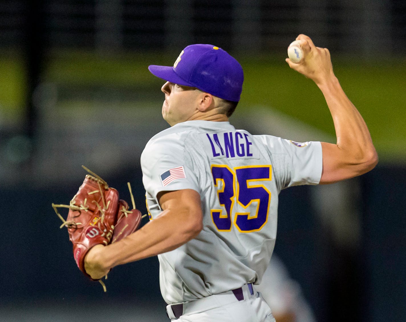 LSU&#x2019;s Alex Lange is one of the pitchers the Twins might go after with their 35th or 37th overall pick. The junior was 4-0 in his last four starts entering Saturday&#x2019;s NCAA super regional game.