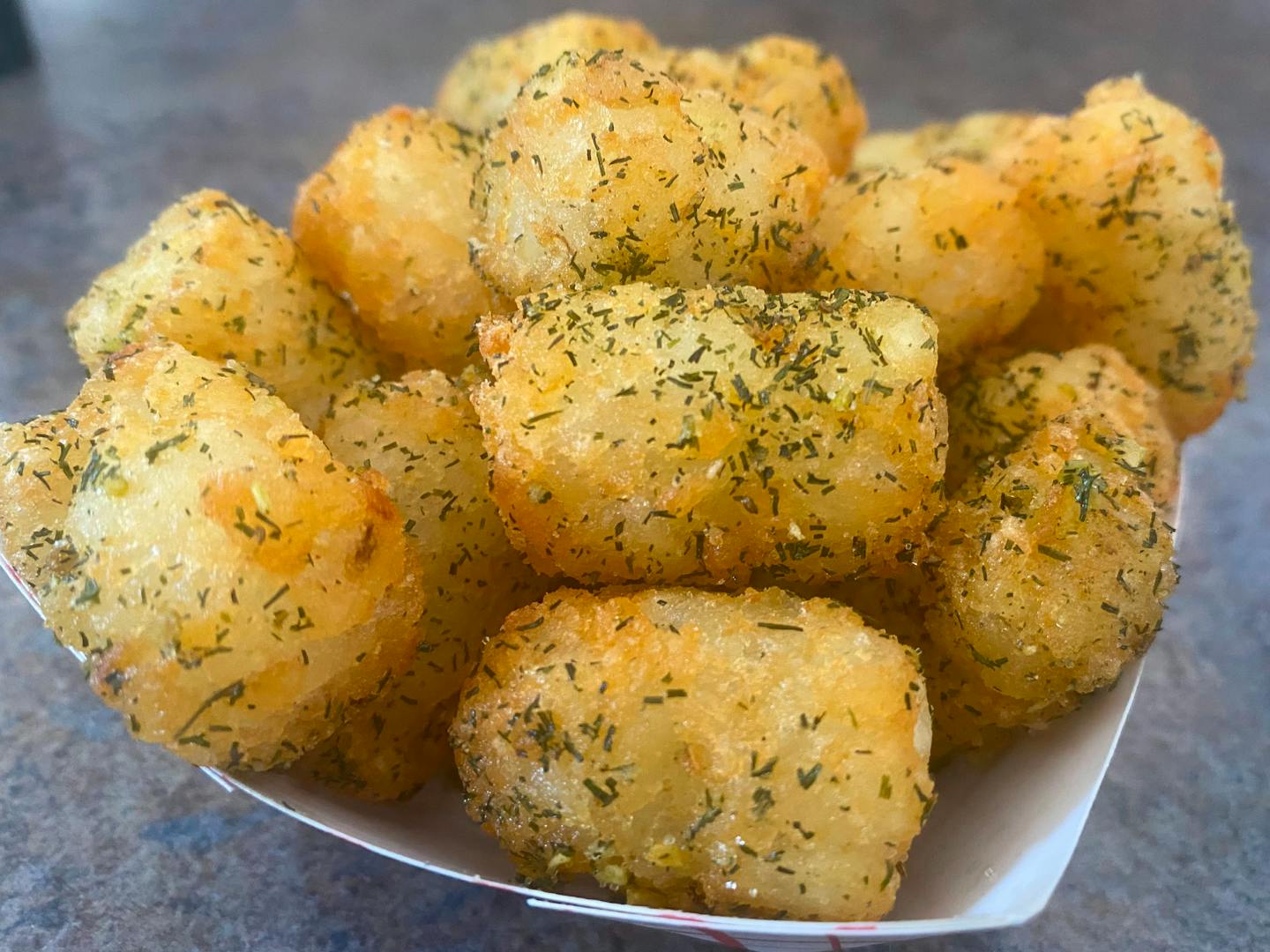 Dill Pickle Tots from Tot Boss.
