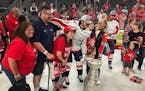 Emotional T.J. Oshie: 'My dad, he doesn't remember a lot of stuff...'