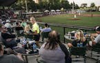 Fans watched a Northwoods League game in Mankato in 2018.