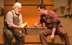 Gary Briggle, left, and Eric Morris in "Twisted Apples" at Nautilus Music Theatre. Photo provided by Nautilus